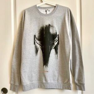 Men's Star Wars: The Mandalorian Sweatshirt like new no tag great fan gift. warm